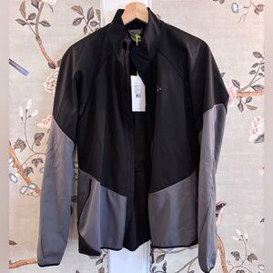 Craft Glide Jacket, XL, Black/Granite, NWT, running XC ski